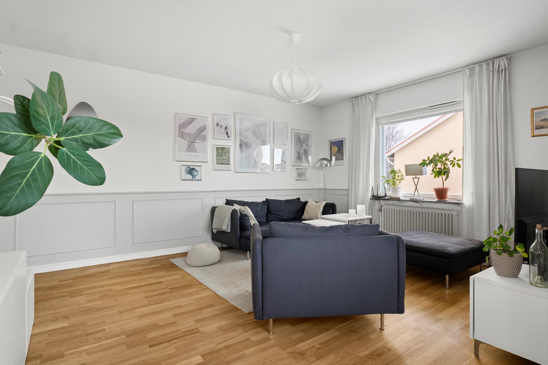 Trivsam gaveltvåa på Östermalm