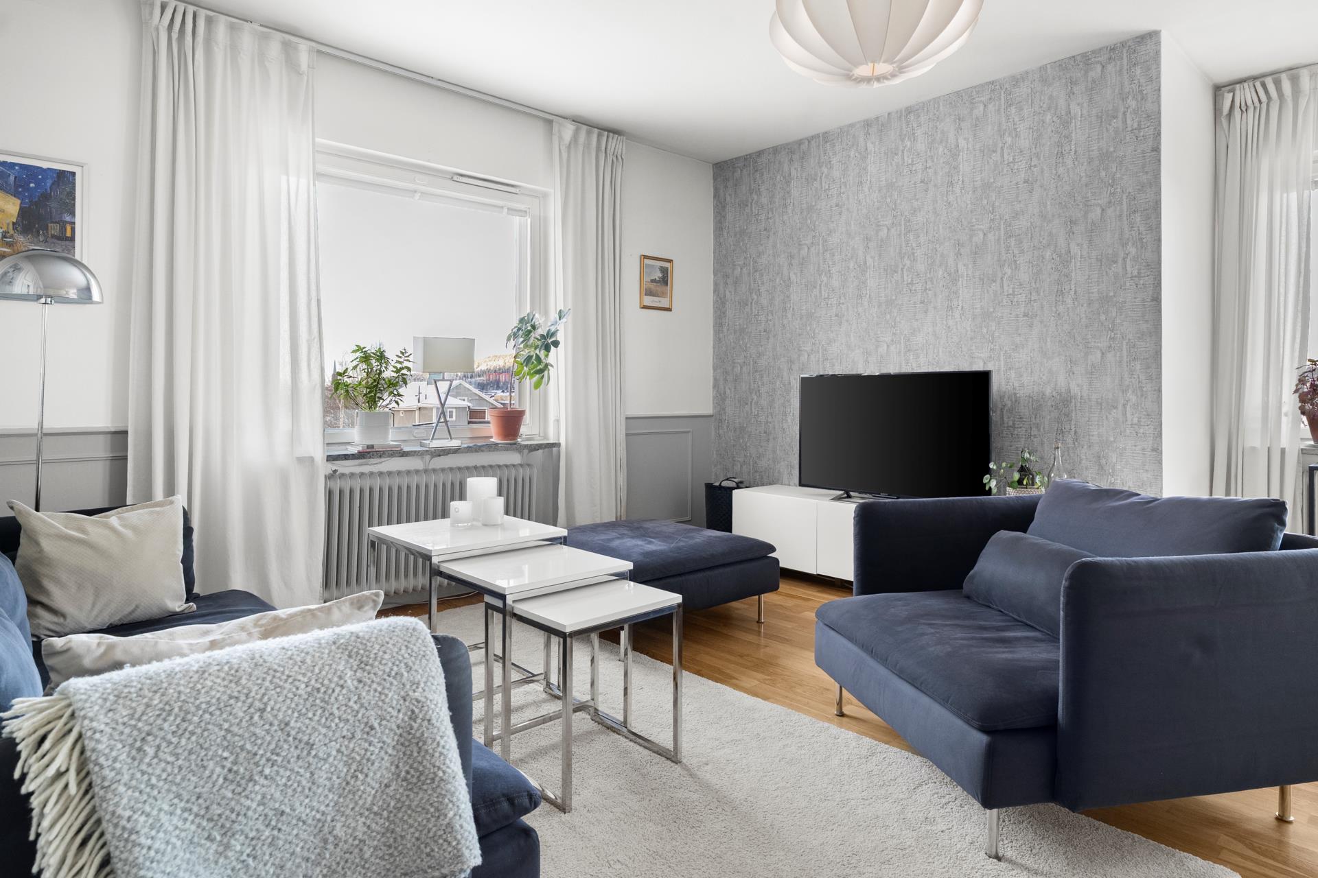 Trivsam gaveltvåa på Östermalm