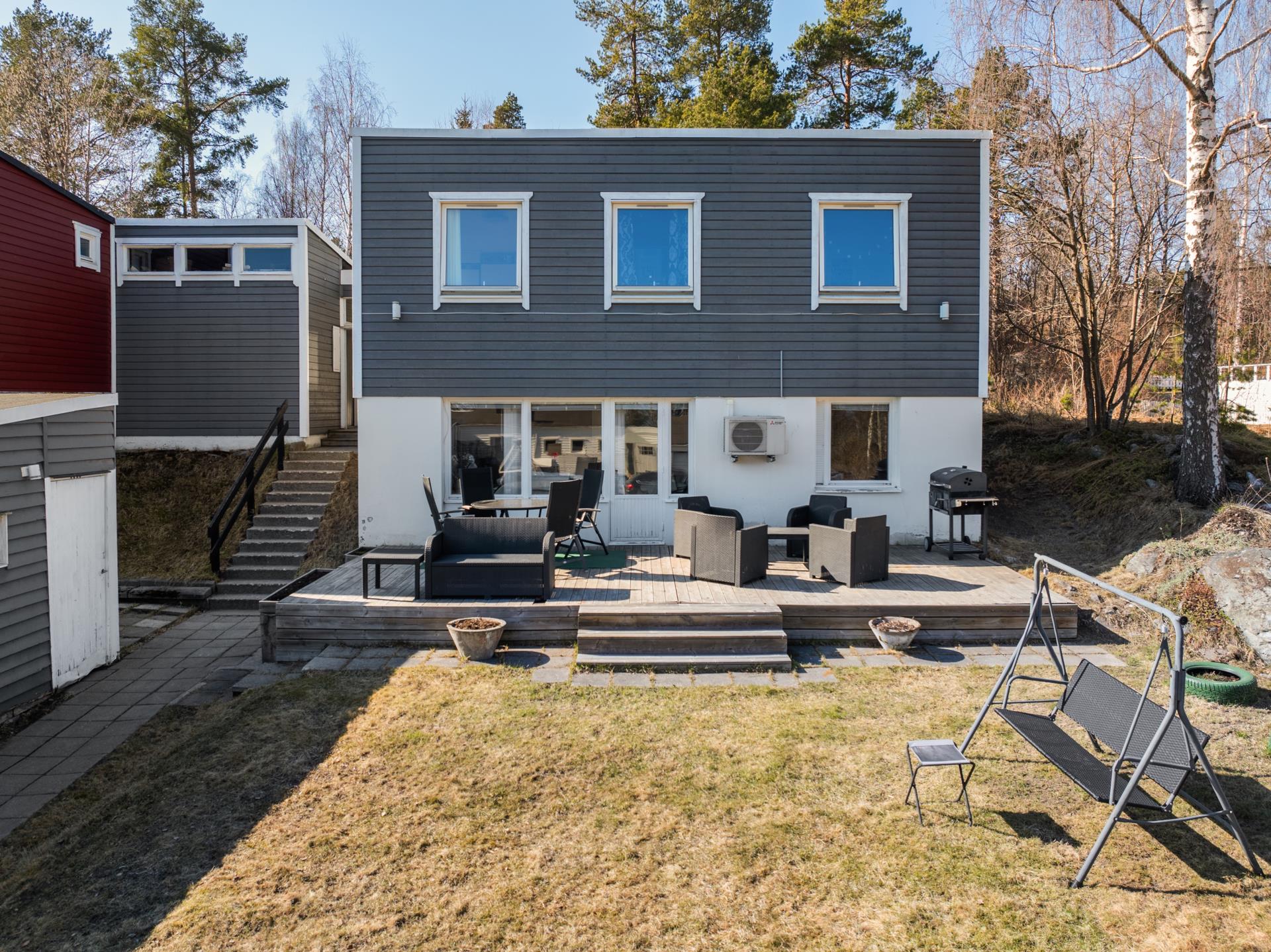 Välplanerat kedjehus med gavelläge!
