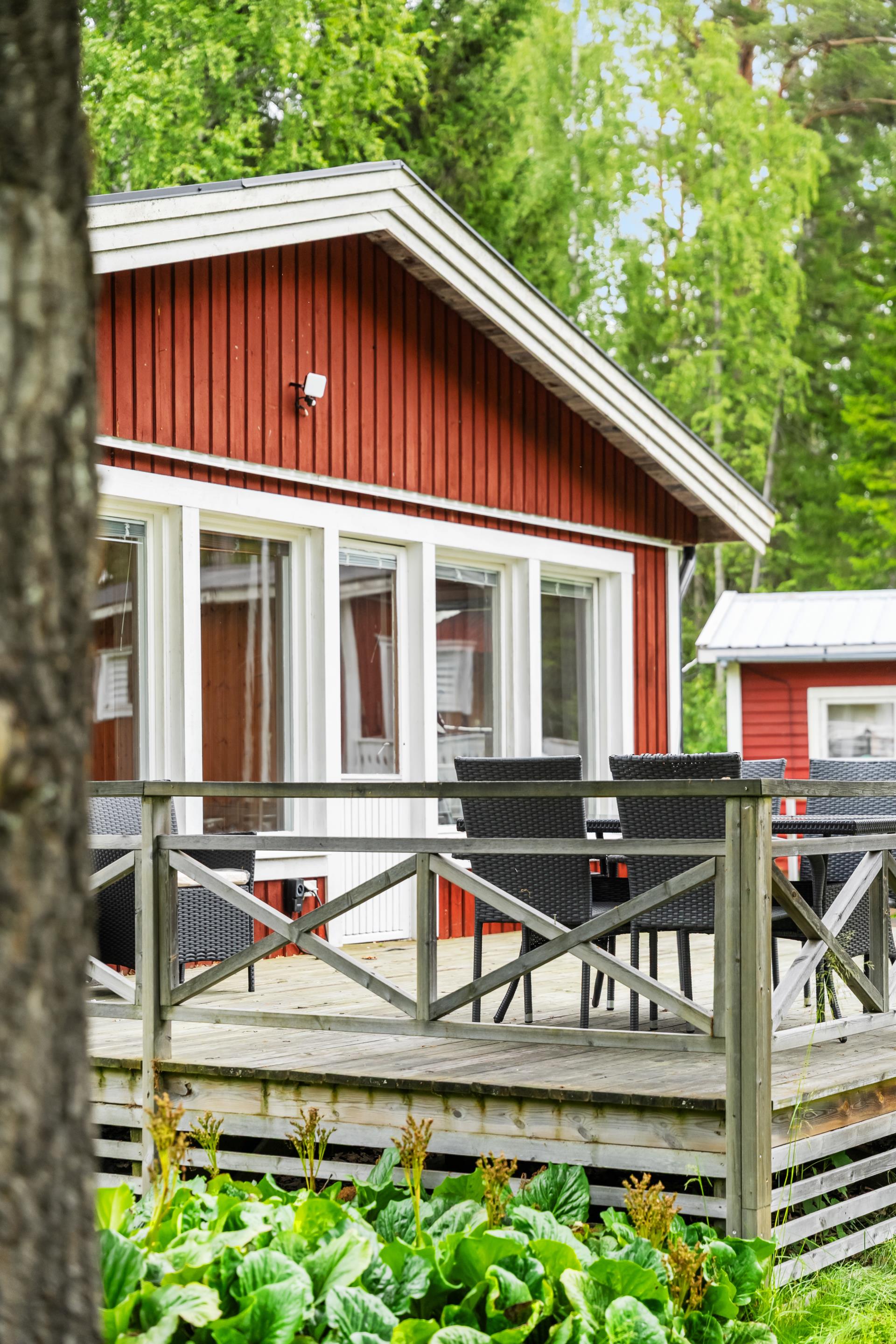 Charmigt fritidshus med närhet till strand och badplats!