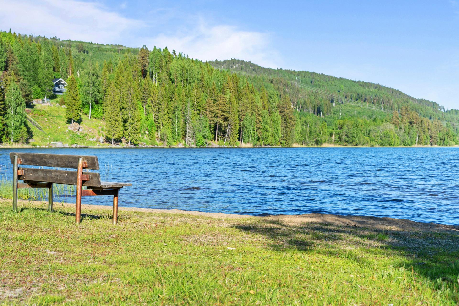 En sjönära idyll!