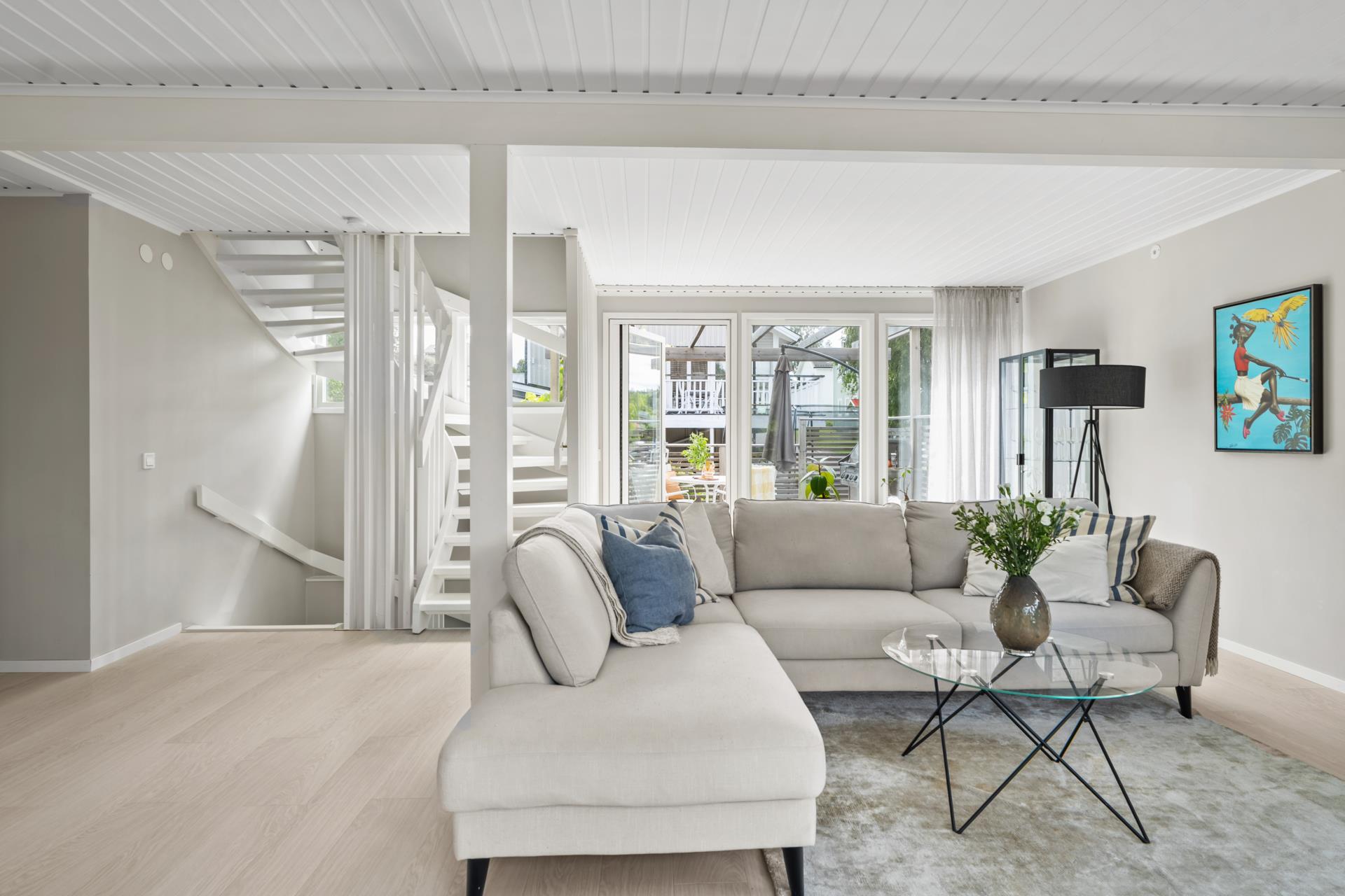Fint och välrenoverat parhus med härlig utsikt