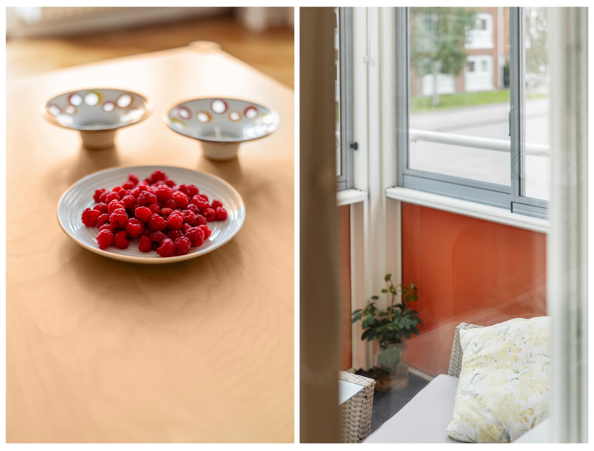 Ljus och välplanerad gaveltvåa – endast en halv trappa upp!