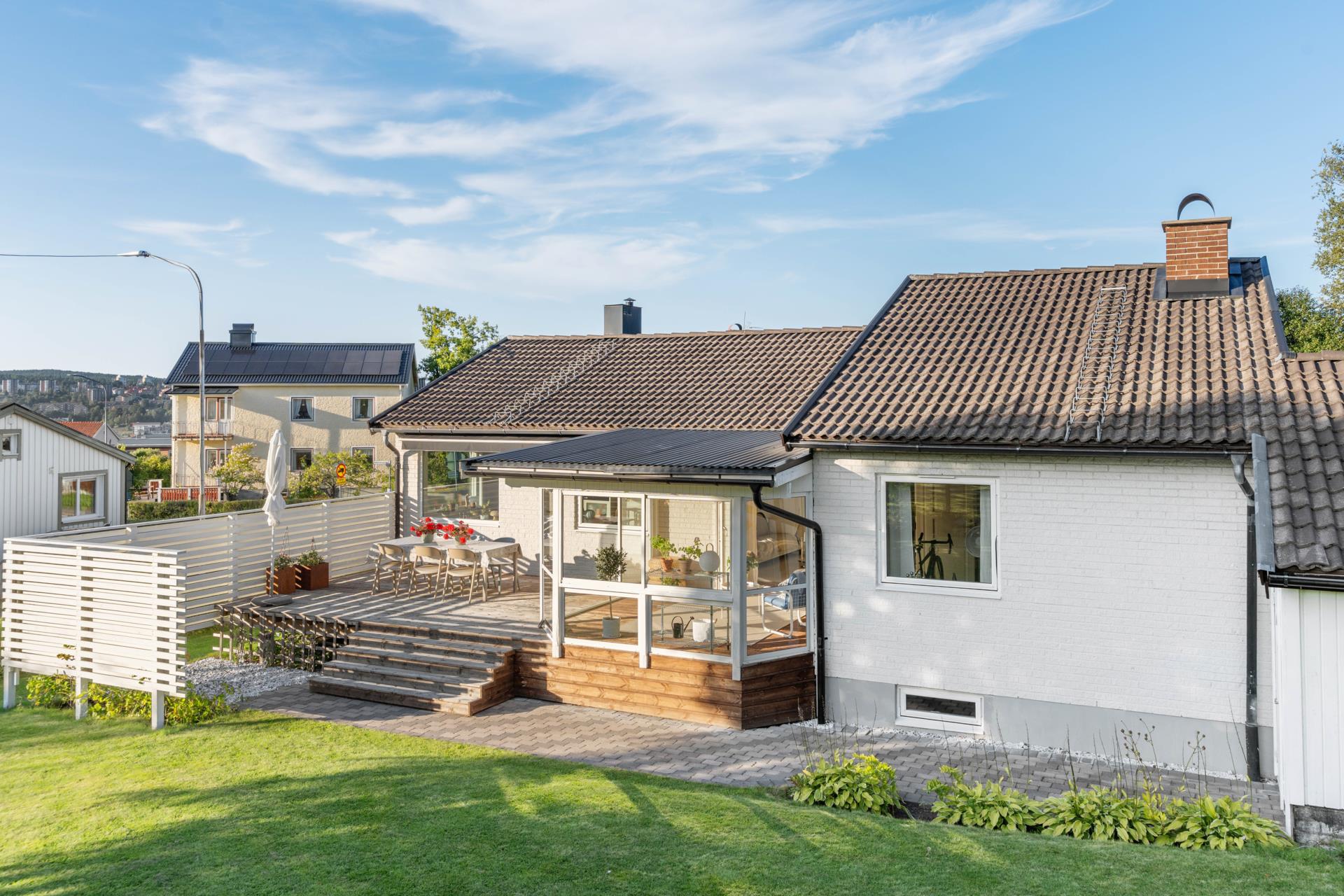 Välskött villa med gavelläge och trivsam planlösning!