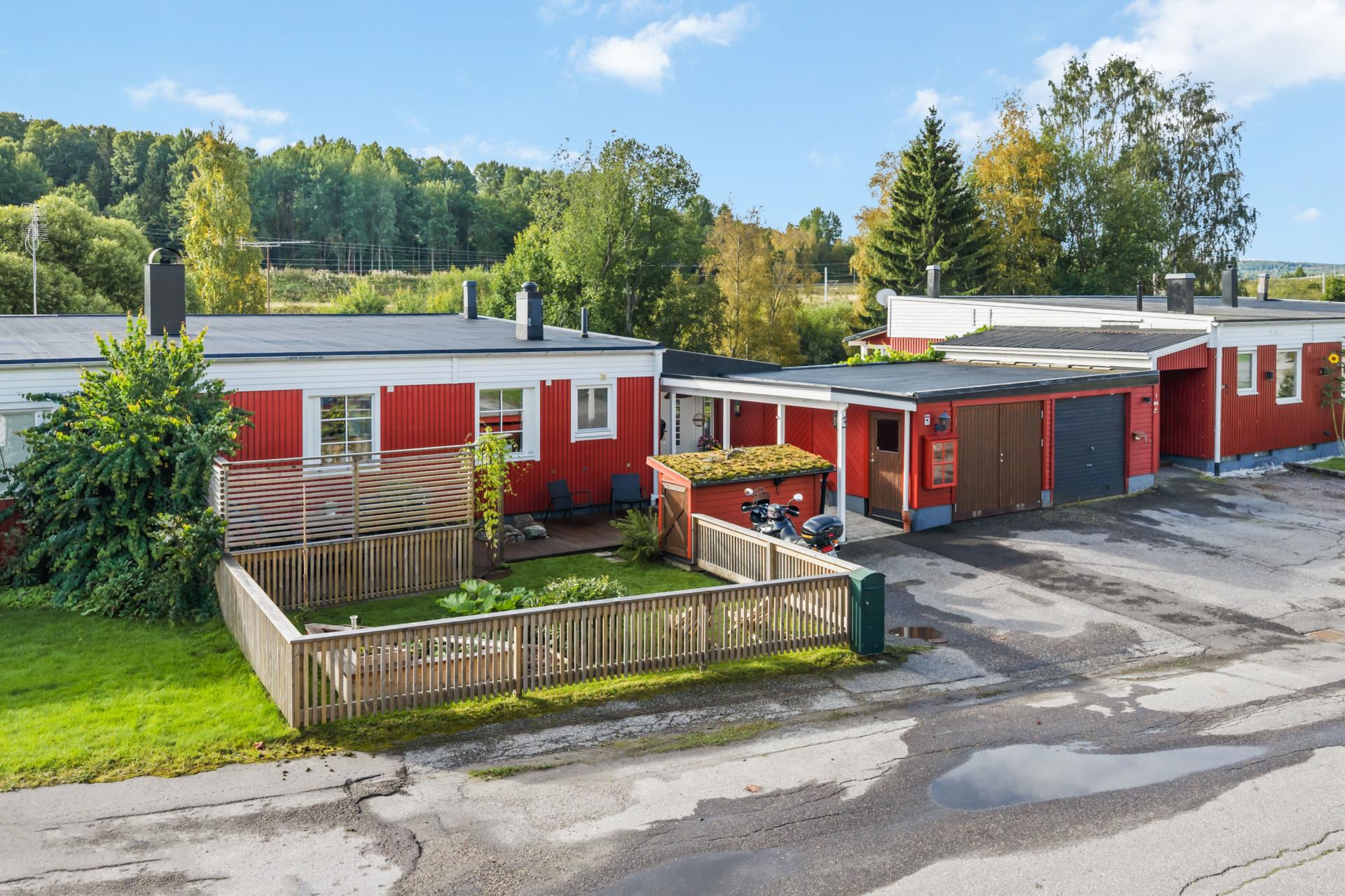 Trivsamt hus med lummigt läge